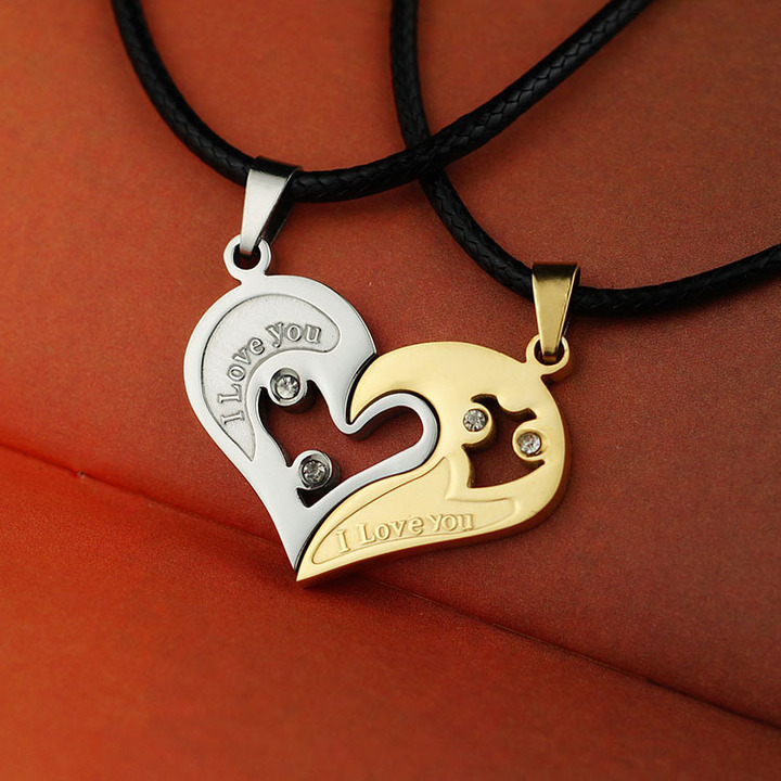 Necklace Pendant Couples Paired Necklaces&amp;Pendants Unisex Lovers Pendant