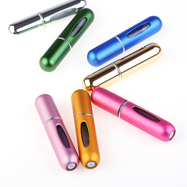 5ml Travel Mini Refillable Conveniet Empty Atomizer Perfume Bottles Spray Case cosmetic container