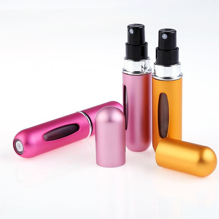 5ml Travel Mini Refillable Conveniet Empty Atomizer Perfume Bottles Spray Case cosmetic container