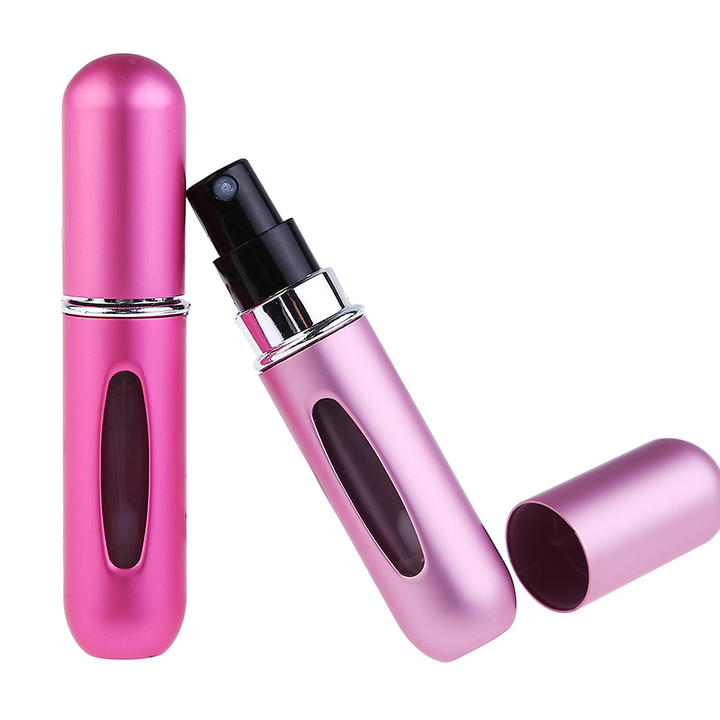 5ml Travel Mini Refillable Conveniet Empty Atomizer Perfume Bottles Spray Case cosmetic container