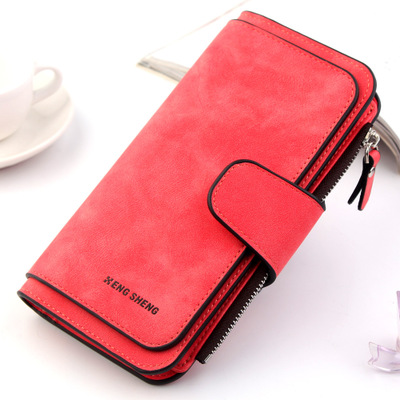 Women Leather Lady Purses High Quality Ladies Wallet Long Female Wallet Multi-functional purse