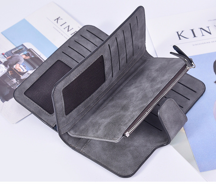 Women Leather Lady Purses High Quality Ladies Wallet Long Female Wallet Multi-functional purse