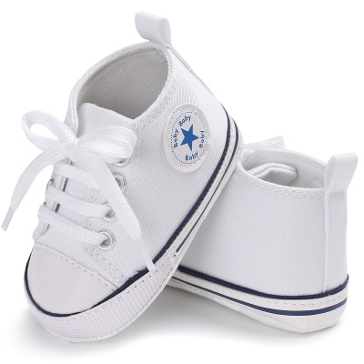 Canvas Classic Sports Sneakers Baby Boys Girls Shoes Infant Toddler Soft Sole Anti-slip Baby Shoes