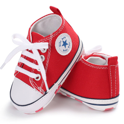 Canvas Classic Sports Sneakers Baby Boys Girls Shoes Infant Toddler Soft Sole Anti-slip Baby Shoes