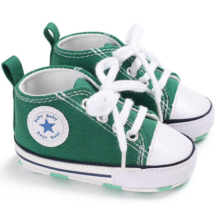 Canvas Classic Sports Sneakers Baby Boys Girls Shoes Infant Toddler Soft Sole Anti-slip Baby Shoes