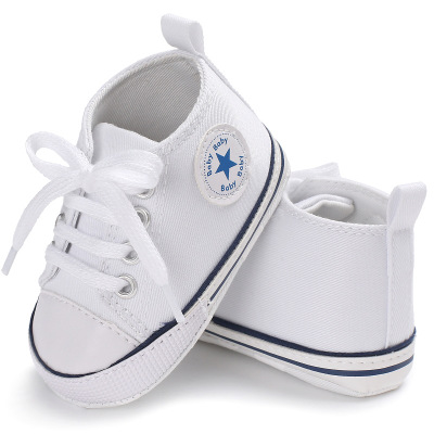 Canvas Classic Sports Sneakers Baby Boys Girls Shoes Infant Toddler Soft Sole Anti-slip Baby Shoes