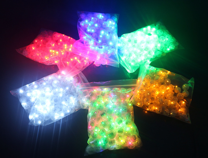 20Pcs Round Ball Led Balloon Lights Mini Flash Lamps for Lantern Christmas Wedding Party Decoration