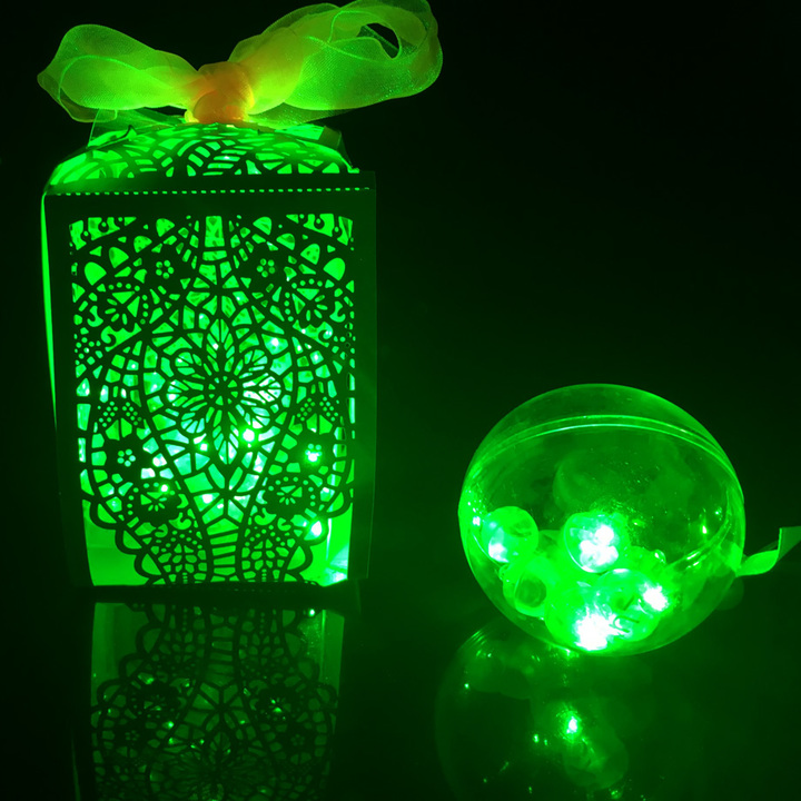 20Pcs Round Ball Led Balloon Lights Mini Flash Lamps for Lantern Christmas Wedding Party Decoration