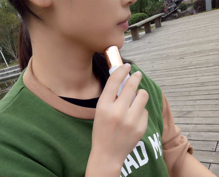 Female Mini Electric Epilator Lipstick Shape Shaving Shaver Lady Hair Remover For Women Body Face