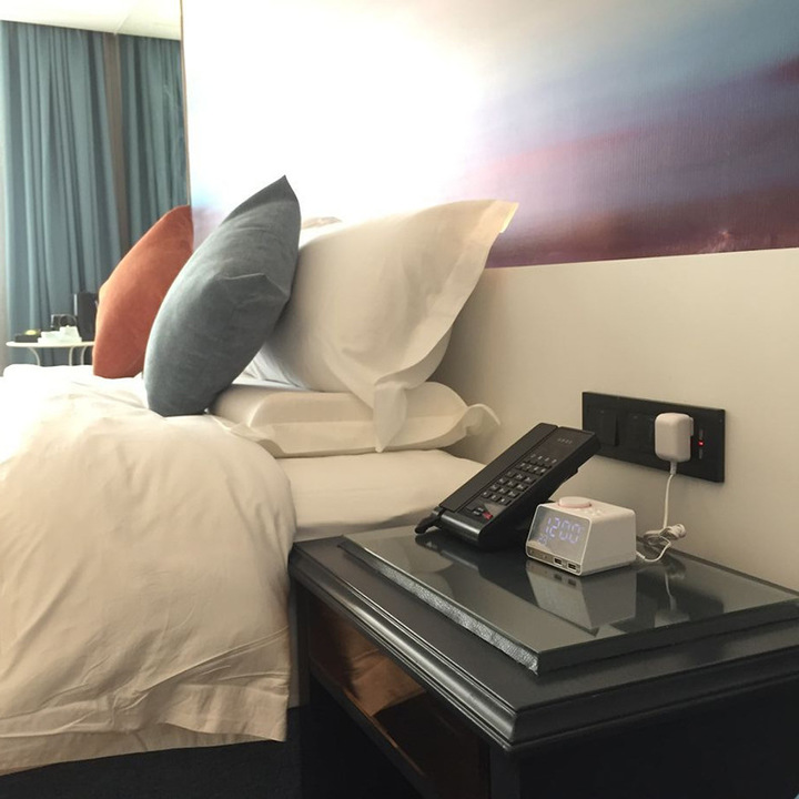 K11 Bluetooth speaker alarm clock audio creative music clock display radio Bluetooth speaker charger