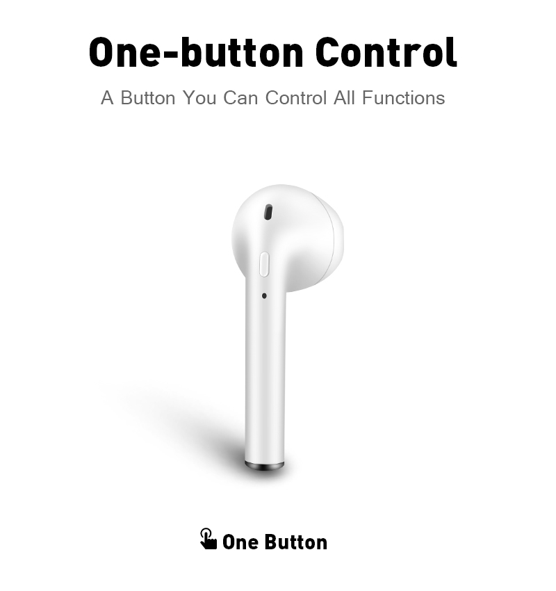 i11 tws Wireless Earphone Bluetooth 5.0 Stereo 3D Headphone TWS Mini Earbuds Headset white+box 3