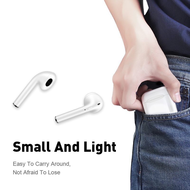 i11 tws Wireless Earphone Bluetooth 5.0 Stereo 3D Headphone TWS Mini Earbuds Headset white+box 8