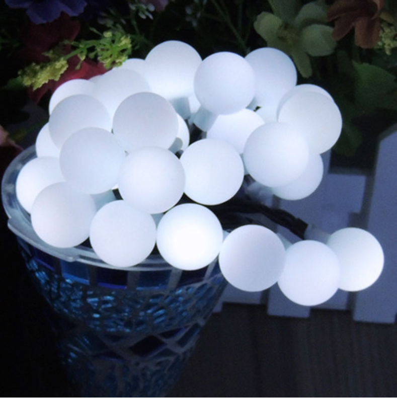 Solar energy 7M 50 LED garland String Fairy ball Light For Wedding Christmas holiday decoration