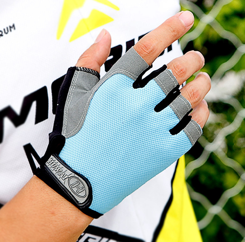 Half Finger Gloves for Men Women Gym Fitness Weight Lifting Building Workout Running Exercise