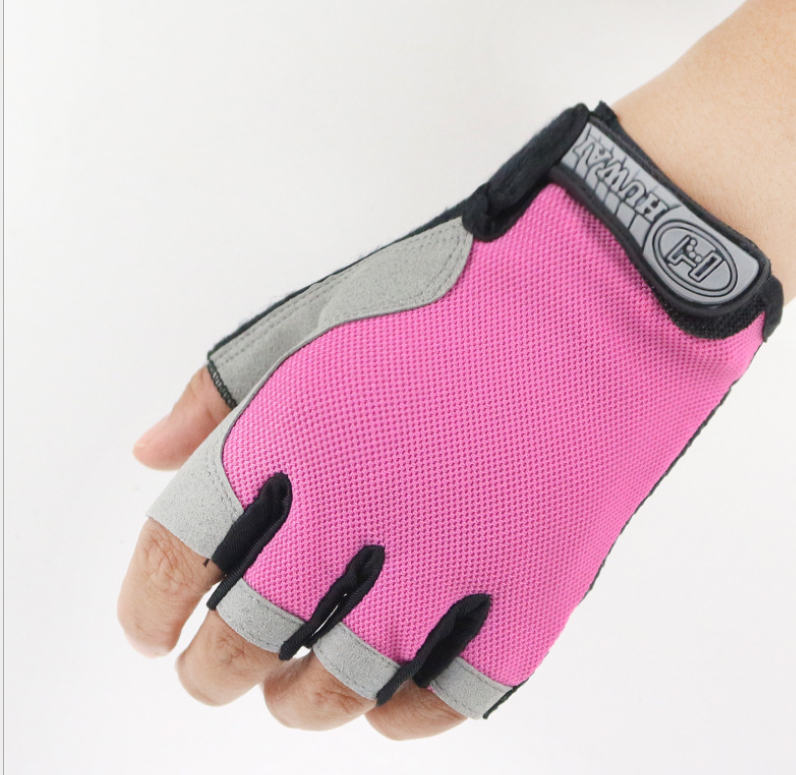 Half Finger Gloves for Men Women Gym Fitness Weight Lifting Building Workout Running Exercise