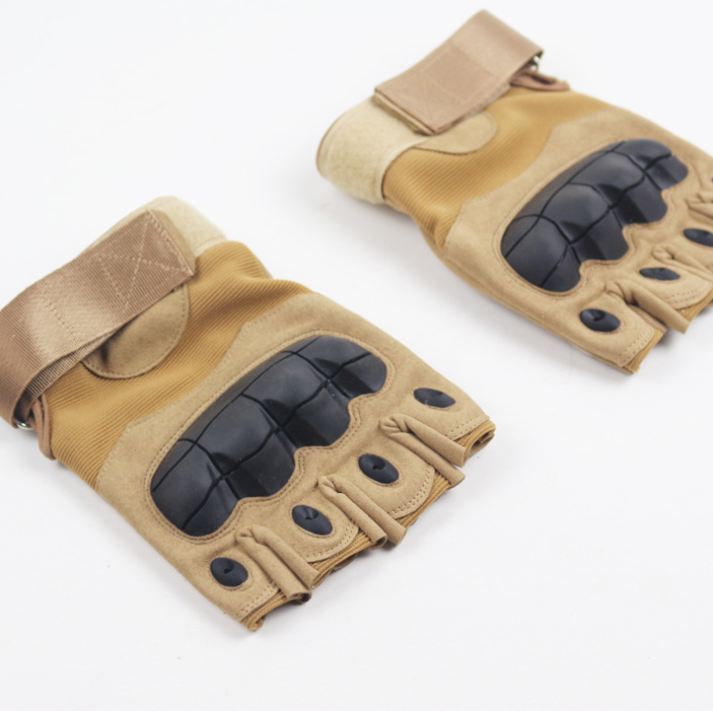 Men's Tactical Gloves Fingerless Gloves Outdoor Sports Anti-Slip Shooting Paintball