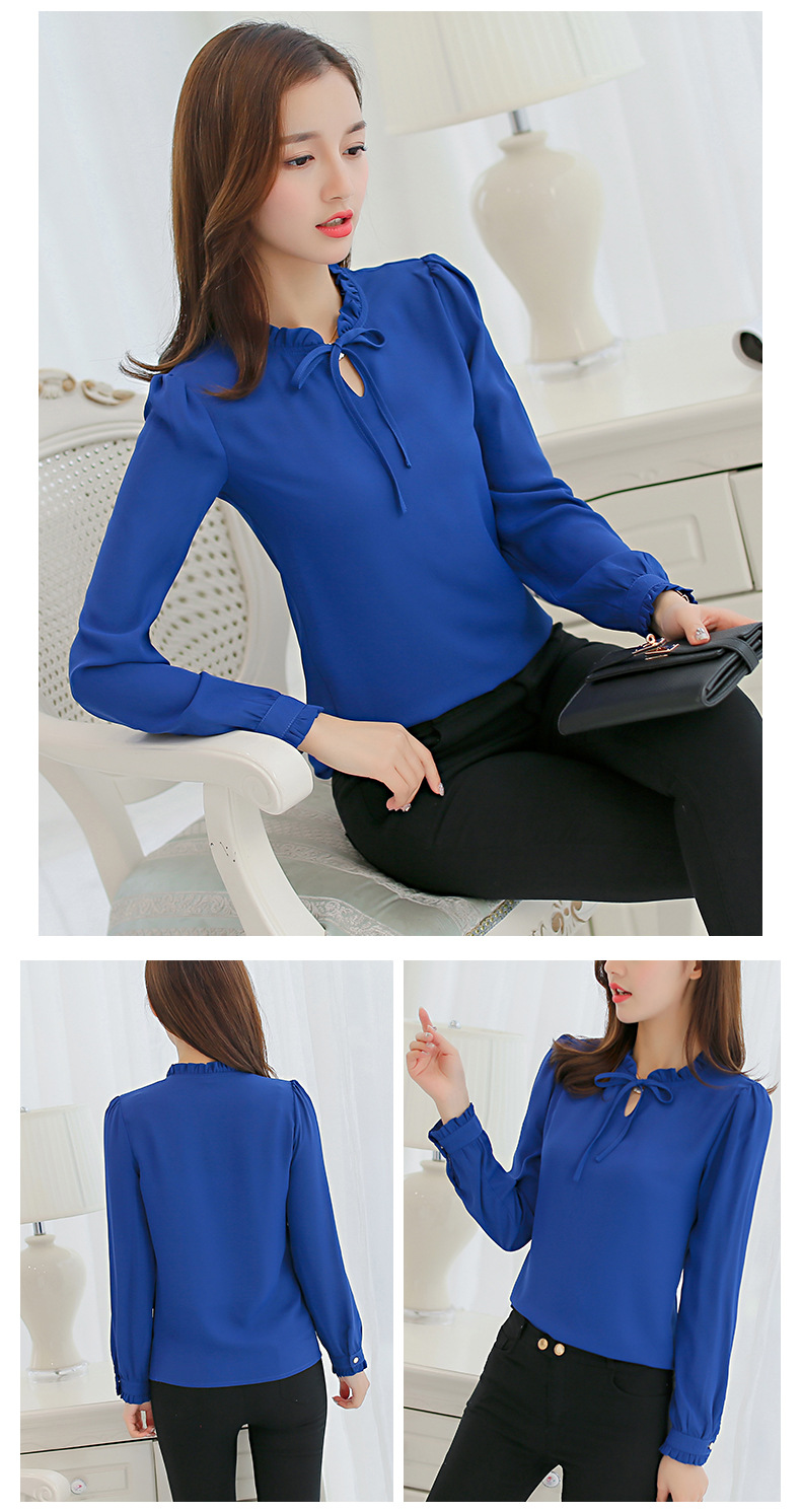Slim Wild Women Shirts 2019 New Casual Fashion Elegant Bottoming Shirts Office Work Ladies Shirt
