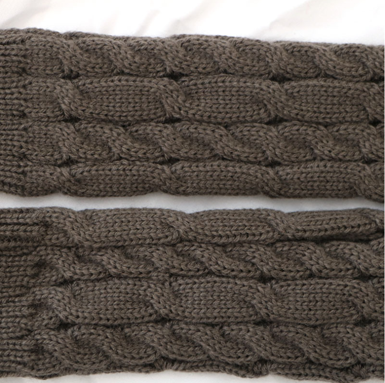 Fashion Knitted Arm Fingerless Winter Gloves Unisex Soft Warm Mitten high quality casual gloves