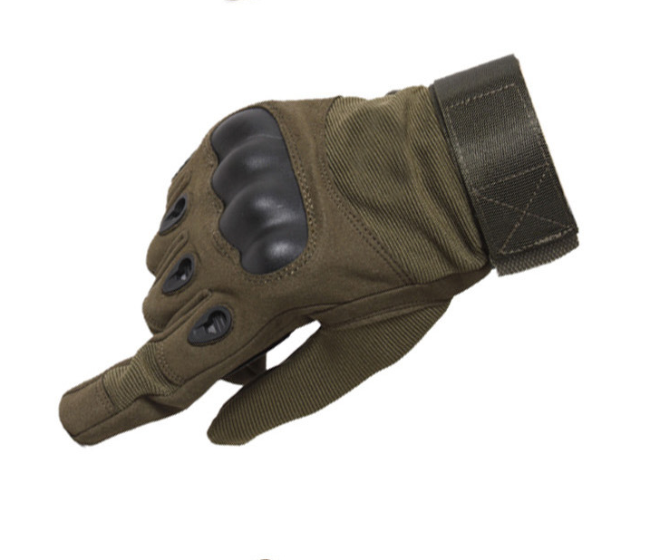 Tactical Gloves Shooting Airsoft Combat AntiSkid Rubber Hard Knuckle Full Finger Glove