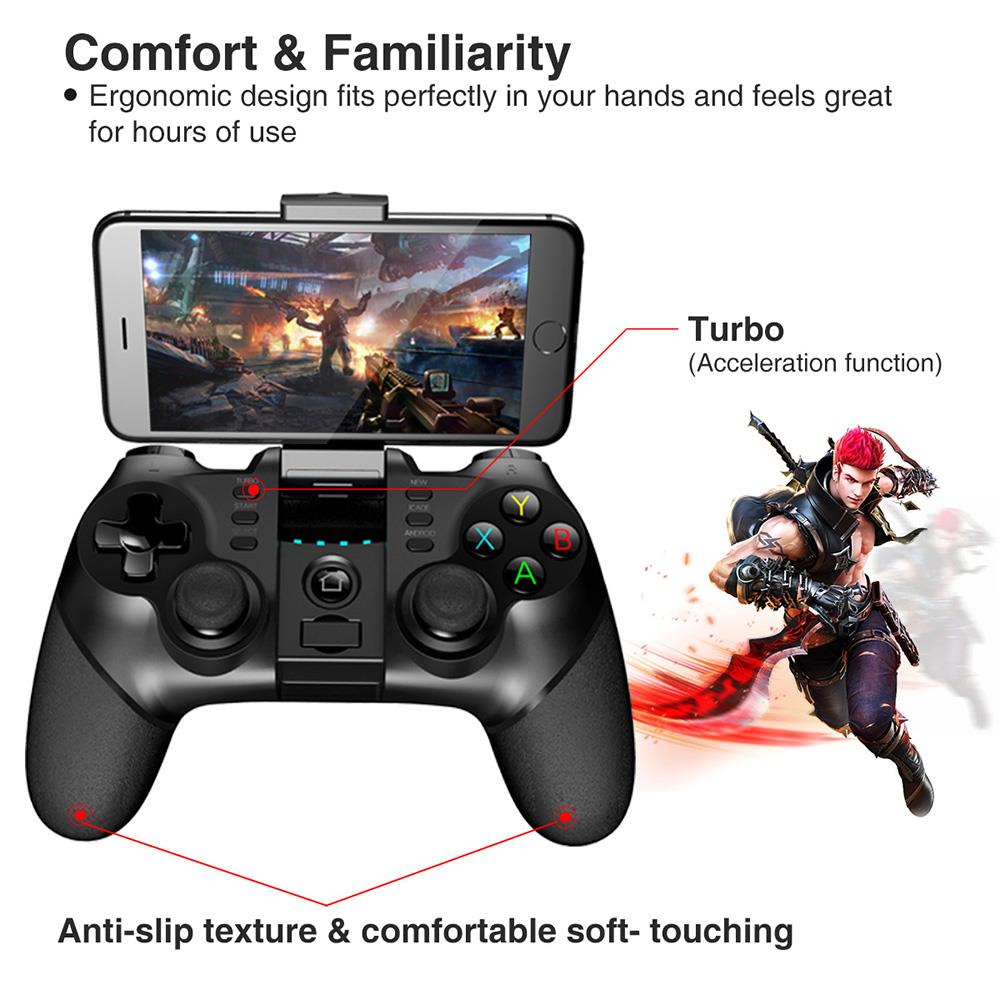 Ipega 9076 PG-9076 Bluetooth Gamepad Game Pad Controller Mobile Trigger Joystick For Android Cell