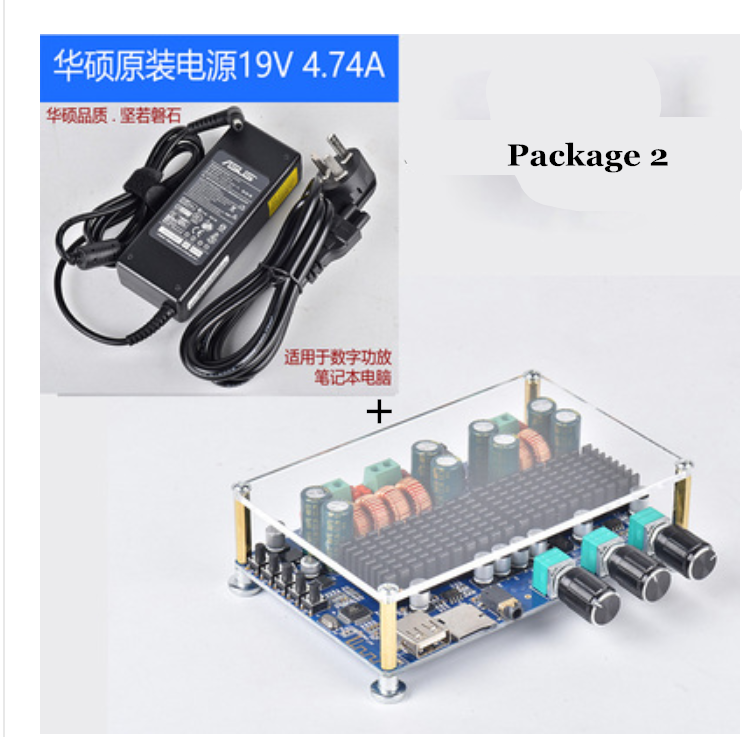 Bluetooth Audio Digital Amplifier Board 2*50W+100W 2.1 Channel High Power Bluetooth Audio Amplifier