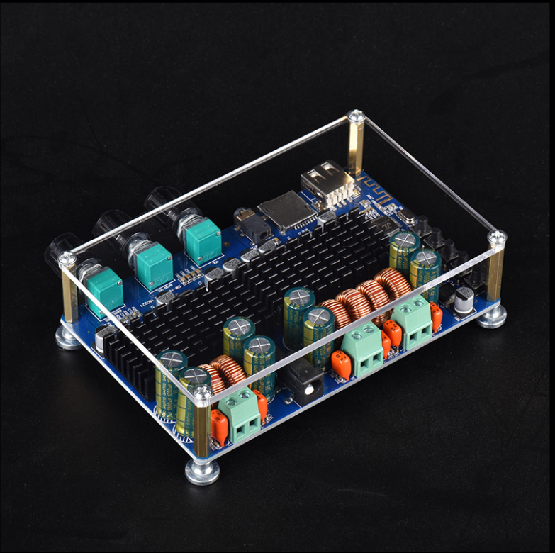 Bluetooth Audio Digital Amplifier Board 2*50W+100W 2.1 Channel High Power Bluetooth Audio Amplifier