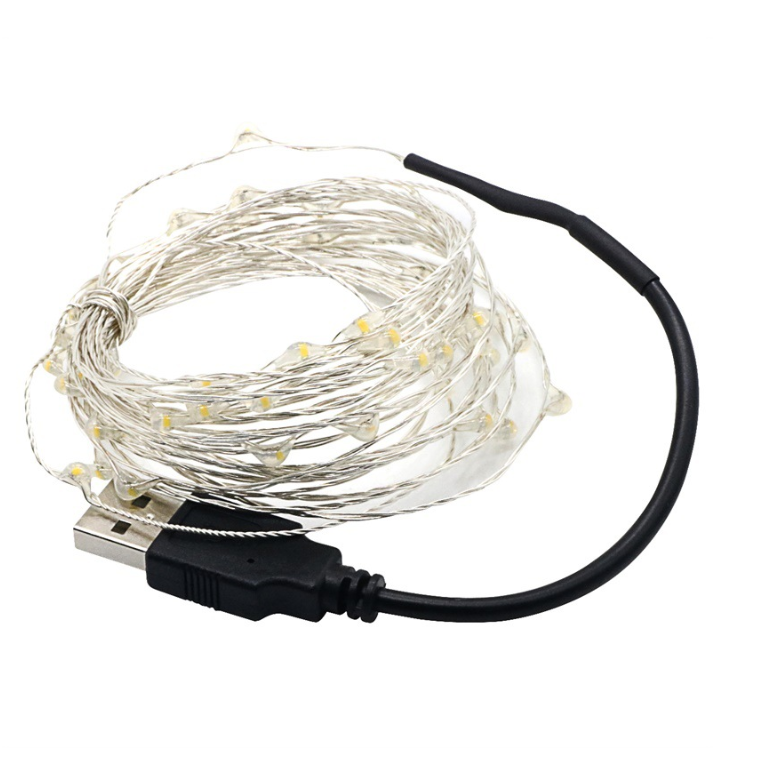 Led Strings Copper Wire Battery Christmas Wedding Party LED String Fairy Lights decorative light