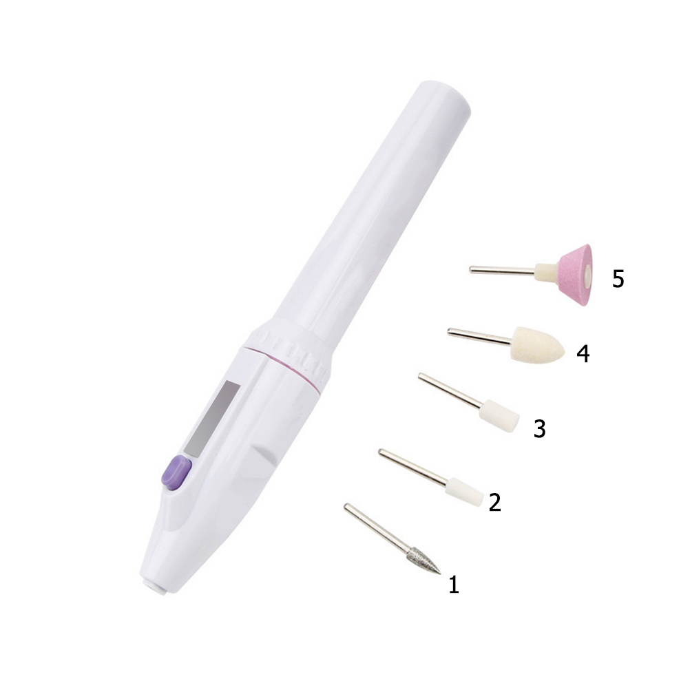 New Practical Portable Electric Nail Polisher Set Household Nail Polishing Tool Personal Manicure