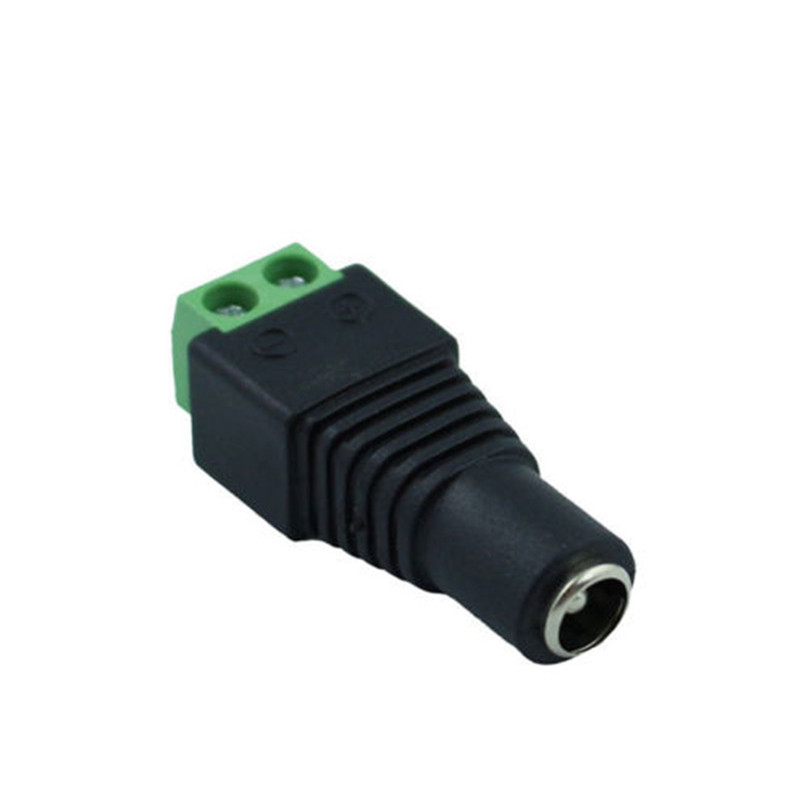 5 pairs Male DC connector 2.1*5.5mm Power Jack Adapter Plug Cable Connector for led strip light