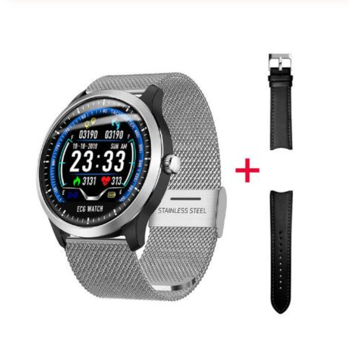 N58 2019 New ECG + PPG Smart Watch Men IP67 Waterproof Sport Watch Heart Rate Monitor Blood Pressure