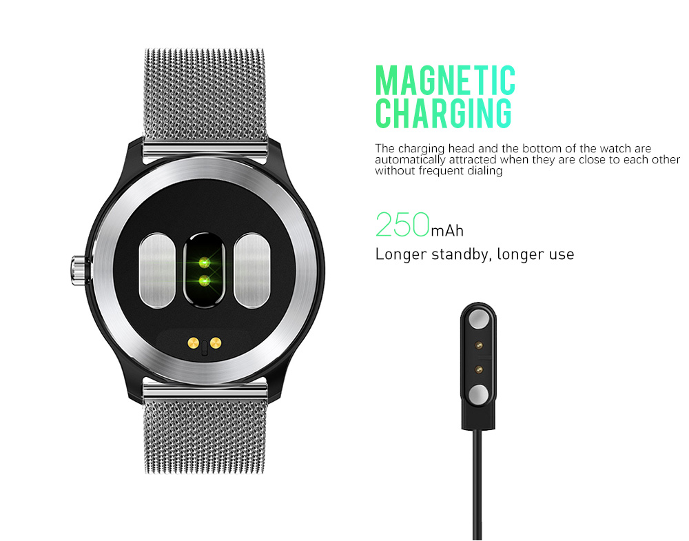 N58 2019 New ECG + PPG Smart Watch Men IP67 Waterproof Sport Watch Heart Rate Monitor Blood Pressure