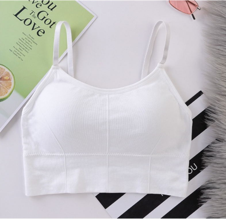 Women Bras Breathable Sports Bra Anti-sweat Shockproof Padded Sports Yoga Top Athletic Gym Running