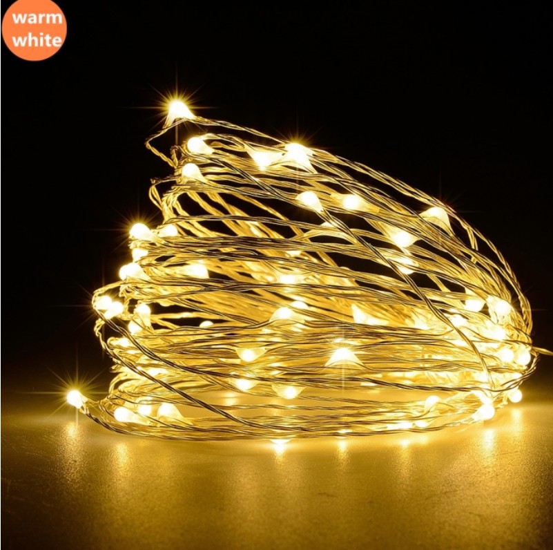 Led Lighting Copper Wire Battery Christmas Wedding Party LED String Fairy Lights decorative light