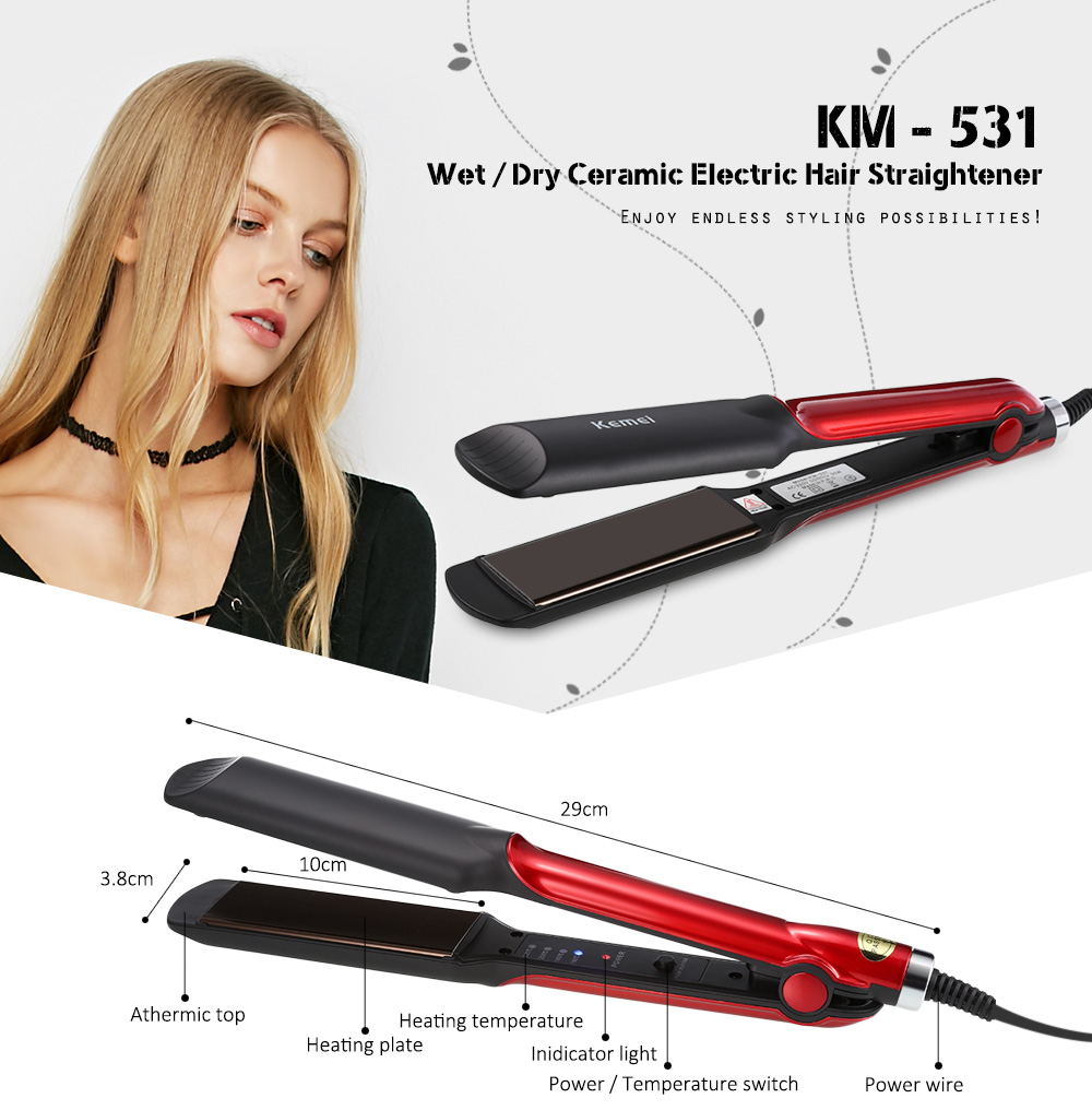 2 in 1 hair straightener ceramic flat irons straightening iron curling corn styling hair tools,Hair curler