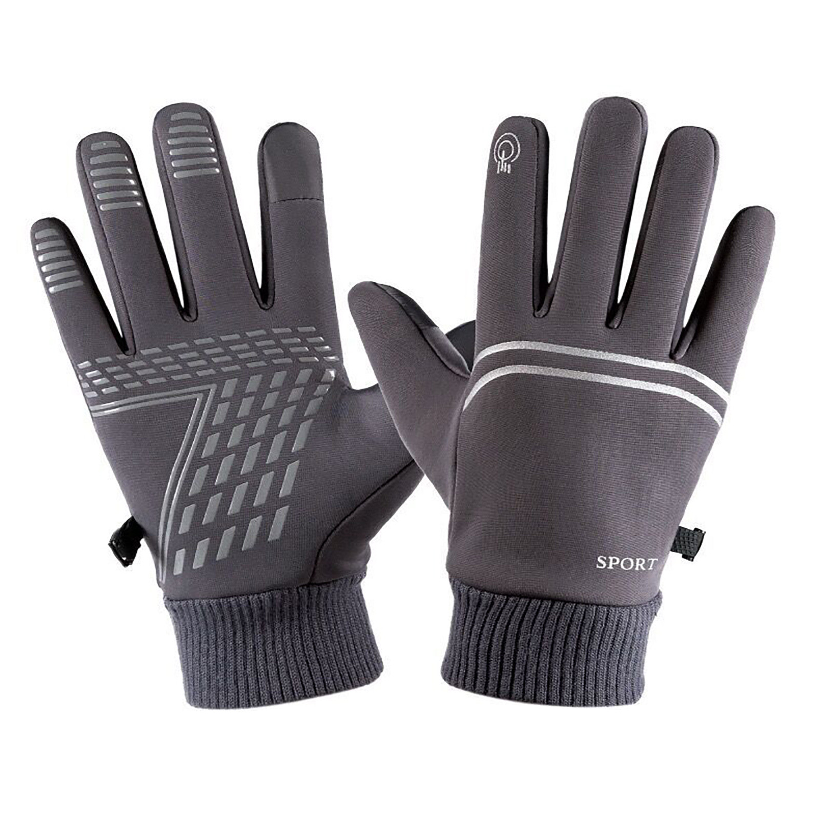 Warm Gloves Outdoor Cycling Ski Waterproof Warm Gloves Anti-slip Thermal Soft Lining Gloves