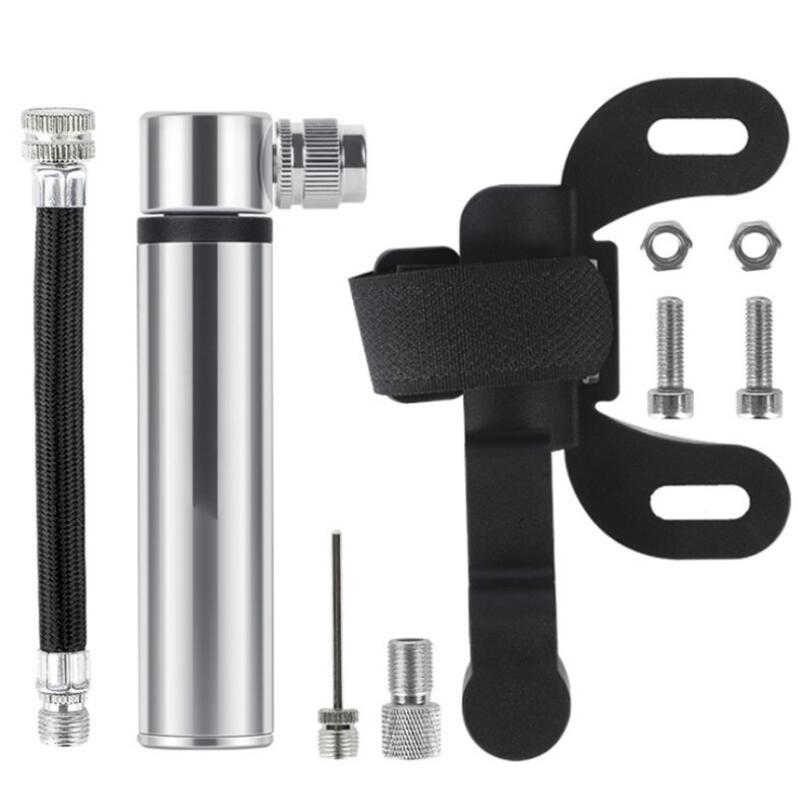 New style bicycle inflator air needle mini inflator basketball aluminum alloy portable high pressure