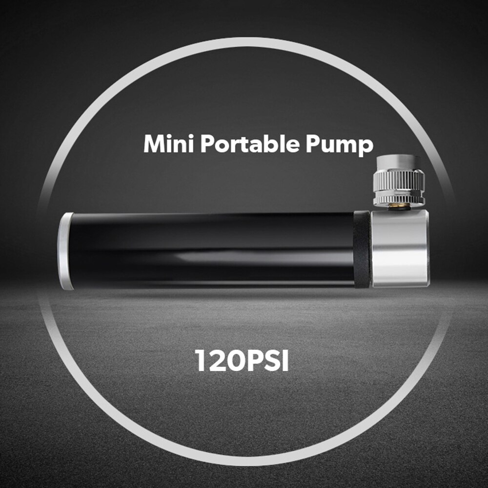 New style bicycle inflator air needle mini inflator basketball aluminum alloy portable high pressure