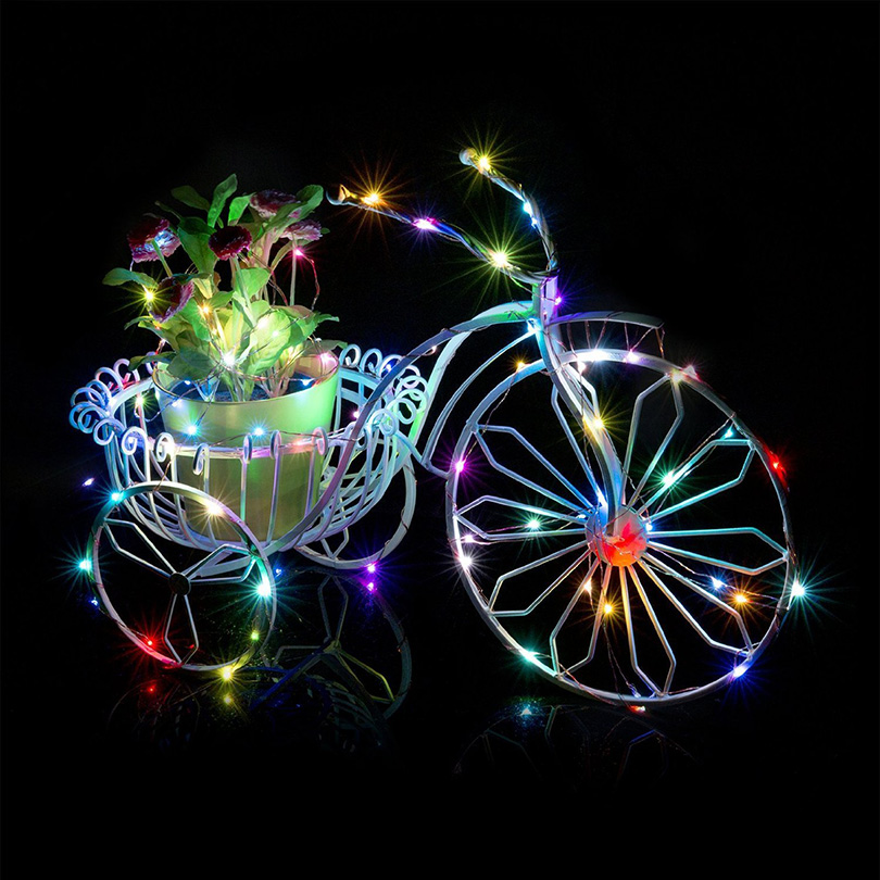 5*2M 20led Copper Wire LED String lights Holiday lighting Fairy Garland For Tree Wedding Party