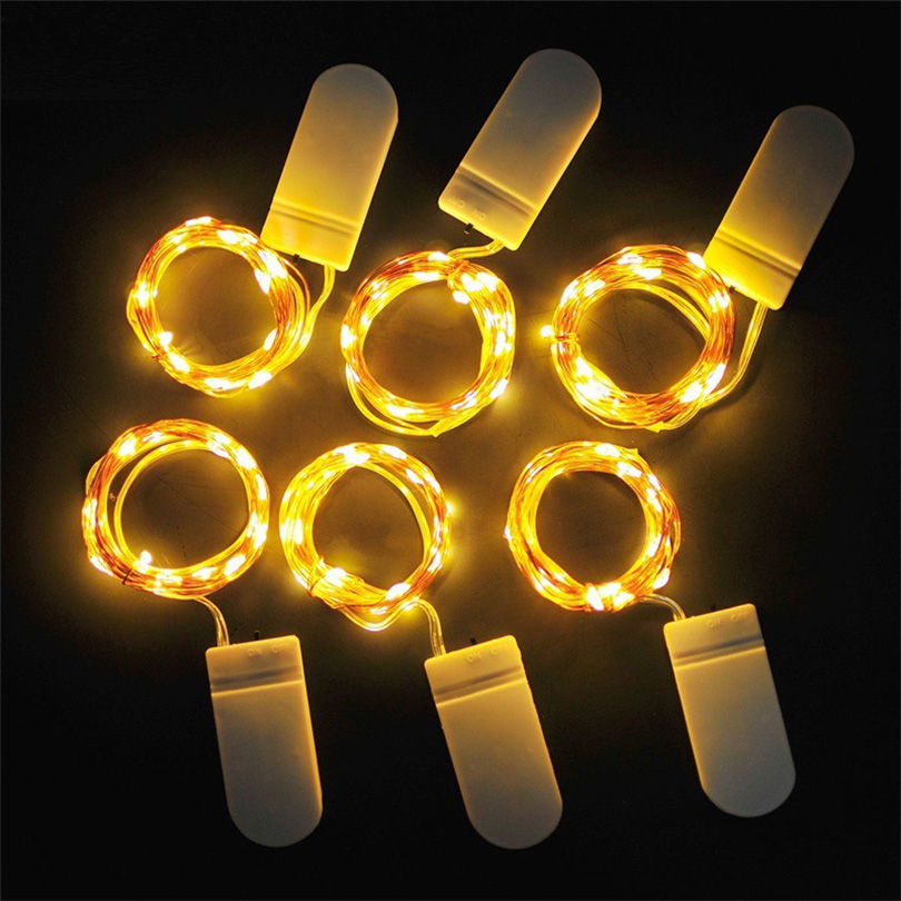 5*2M 20led Copper Wire LED String lights Holiday lighting Fairy Garland For Tree Wedding Party