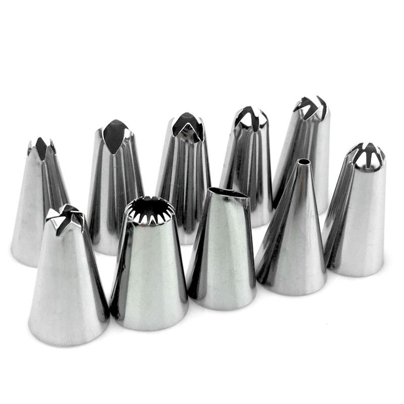 20Pcs/Set Kitchen DIY Cake Decorating Tools Icing Piping Nozzles Set Pastry Bag Scraper Flower
