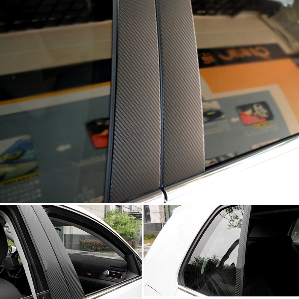 30cmx127cm 3D Carbon Fiber Vinyl Car Wrap Sheet Roll Film Car stickers and Decals Car Styling