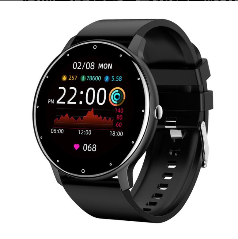 2021 Smart Watch Men Full Touch Screen Sport Fitness Watch IP67 Waterproof Bluetooth For Android ios