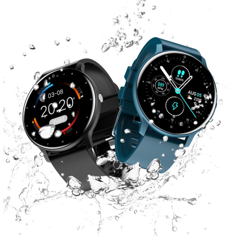 2021 Smart Watch Men Full Touch Screen Sport Fitness Watch IP67 Waterproof Bluetooth For Android ios