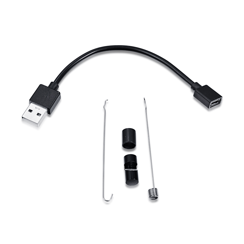 7mm Endoscope Camera Flexible IP67 Waterproof Micro USB Inspection Borescope Camera for Android PC