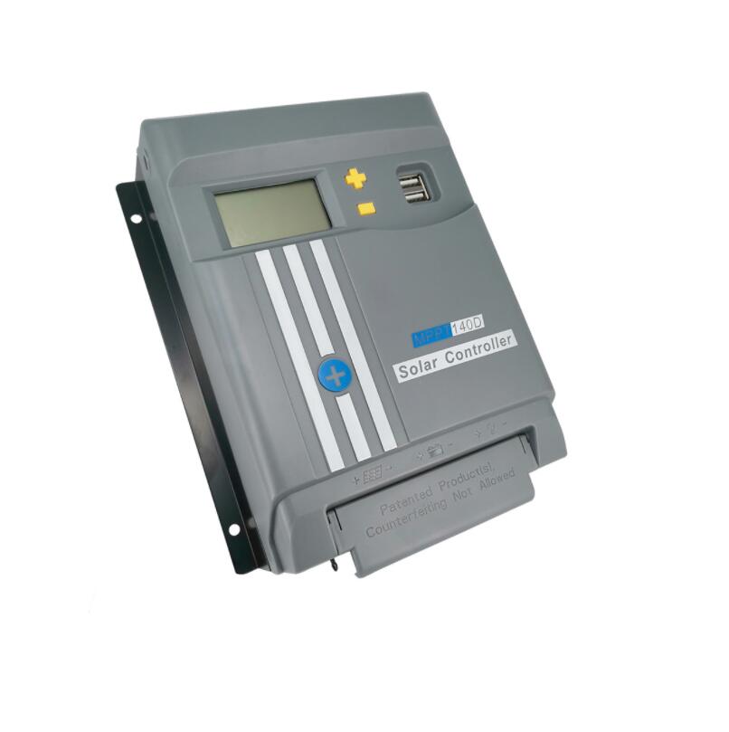 MPPT LCD Display 10A 20A 30A 40A  12V/24V Solar Panel Battery Regulator Charge Controller Dual USB