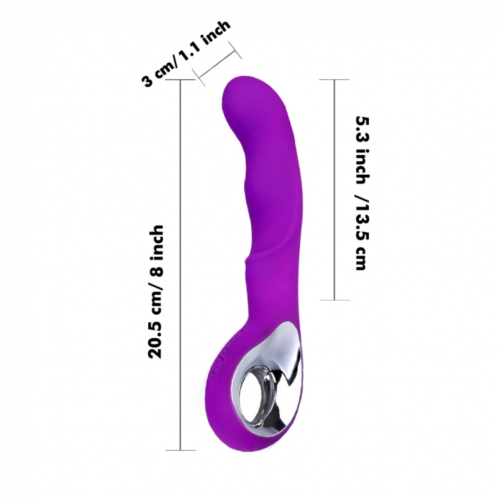 Women G-Spot Vibrator USB Rechargeable Wand Discreet Dildo Handhold Clit Vagin Massager Sex Toy Adult Gift For Ladies Girlfriend Wife