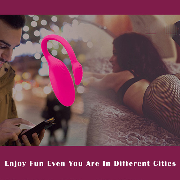 Wearable G-Spot Vibrator Long Distance APP Remote Control Kegel Exercise Ball For Women