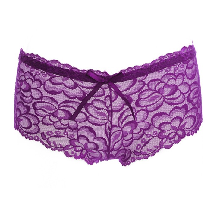 Women's Sexy Thong See-Through G-String Bikini Mesh Panties Underwear Gift For Women KZ6293