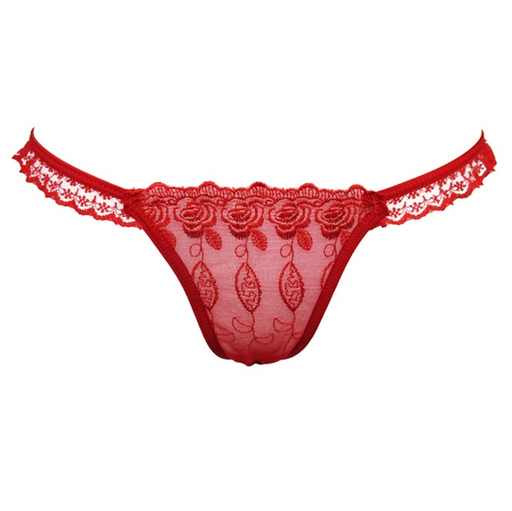 Women's Sexy Thong See-Through G-String Bikini Mesh Panties Underwear Gift For Women KZ6298
