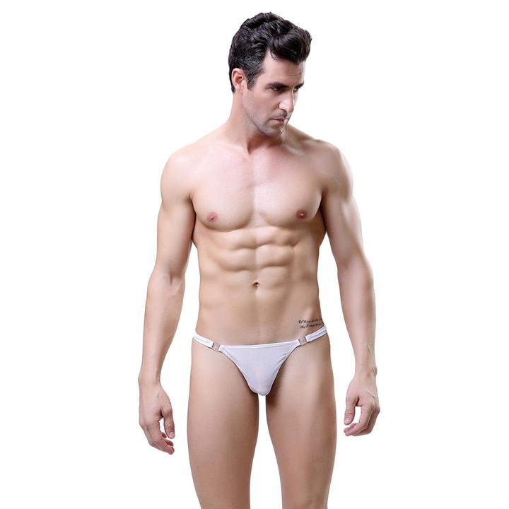Men's Sexy Bikini Mesh Thongs Breathable Briefs Underwear See Through Hot Underpants Gift KZ6281